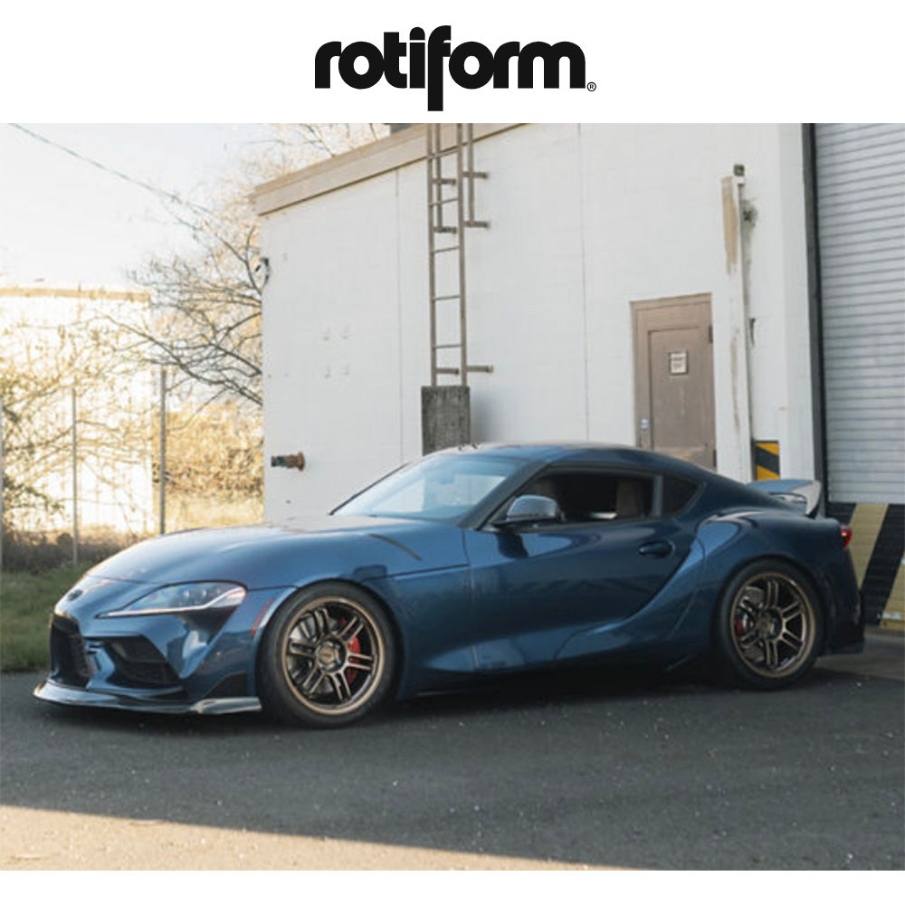 トヨタ GR スープラ用 ロティフォーム RPS 19x9.5J ET 30 フロント、19x10.5J ET 35 リア バーントブロンズホイール４本セット　Rotiform RPS 19X9.5 5X112 66 +30 B-BRNZ / RPS 19X10.5 5X112 66 +35 B-BRNZ (消費税、送料込み)