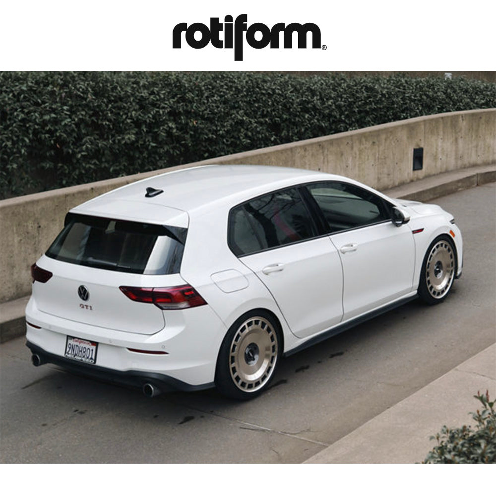 日産 ＧＴ－Ｒ用 ロティフォーム ZBF 19x8.5J ET 35 フロント、19x10.5 ET 35 リア アンスラサイト マシンドフェイス フローフォーミング・アルミニウムホイール４本セット (消費税、送料込み)