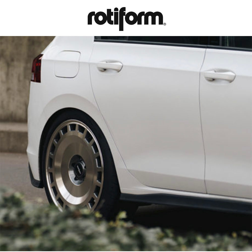 日産 ＧＴ－Ｒ用 ロティフォーム ZBF 19x8.5J ET 35 フロント、19x10.5 ET 35 リア アンスラサイト マシンドフェイス フローフォーミング・アルミニウムホイール４本セット (消費税、送料込み)