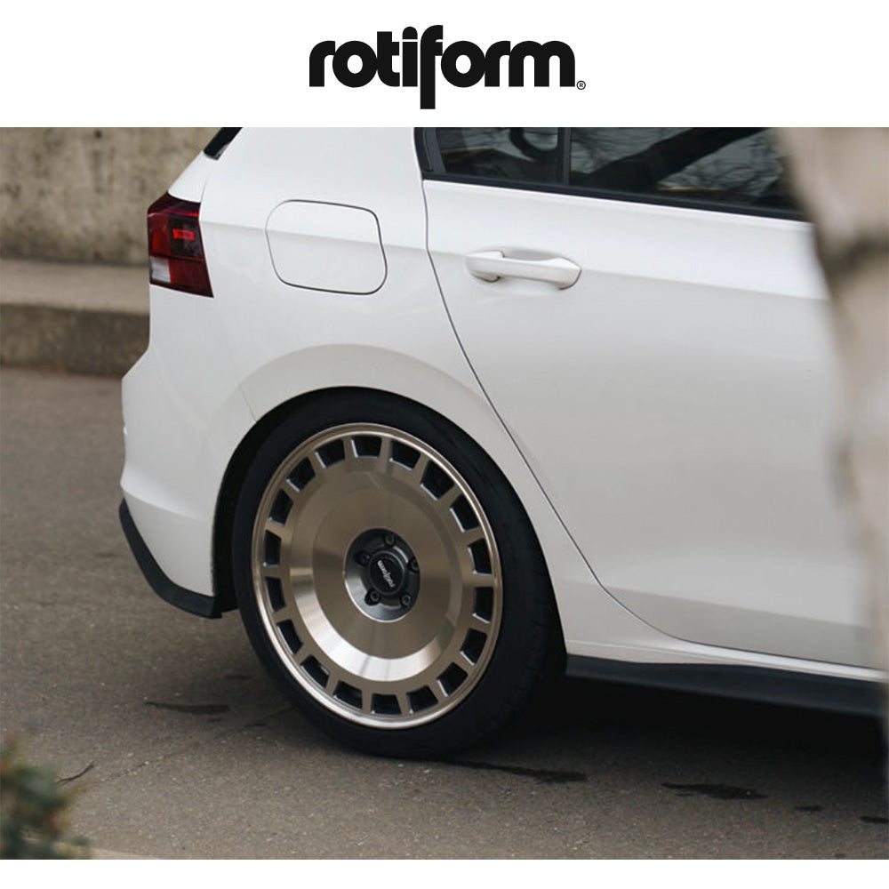 日産 ＧＴ－Ｒ用 ロティフォーム ZBF 19x8.5J ET 35 フロント、19x10.5 ET 35 リア アンスラサイト マシンドフェイス フローフォーミング・アルミニウムホイール４本セット (消費税、送料込み)