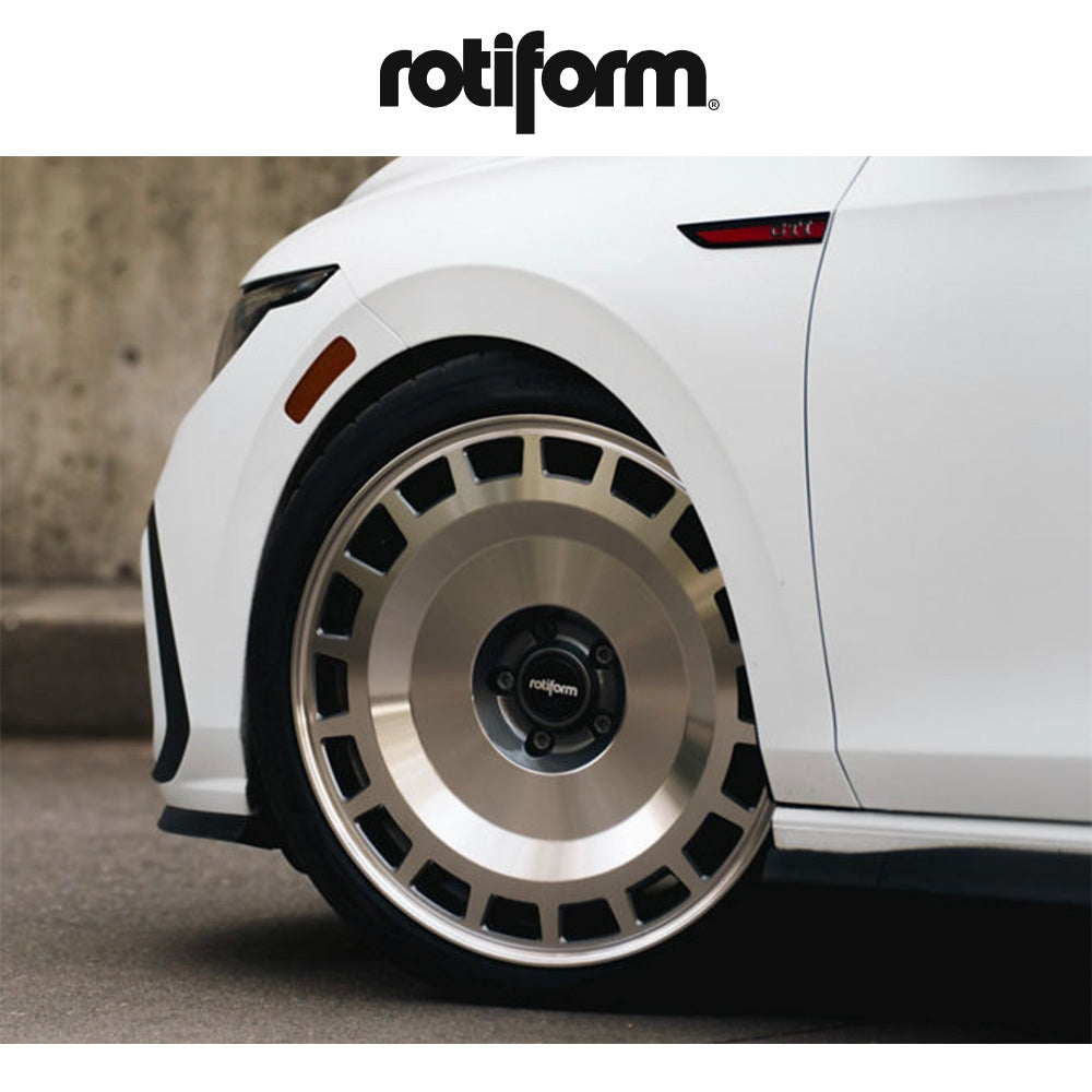 日産 ＧＴ－Ｒ用 ロティフォーム ZBF 19x8.5J ET 35 フロント、19x10.5 ET 35 リア アンスラサイト マシンドフェイス フローフォーミング・アルミニウムホイール４本セット (消費税、送料込み)
