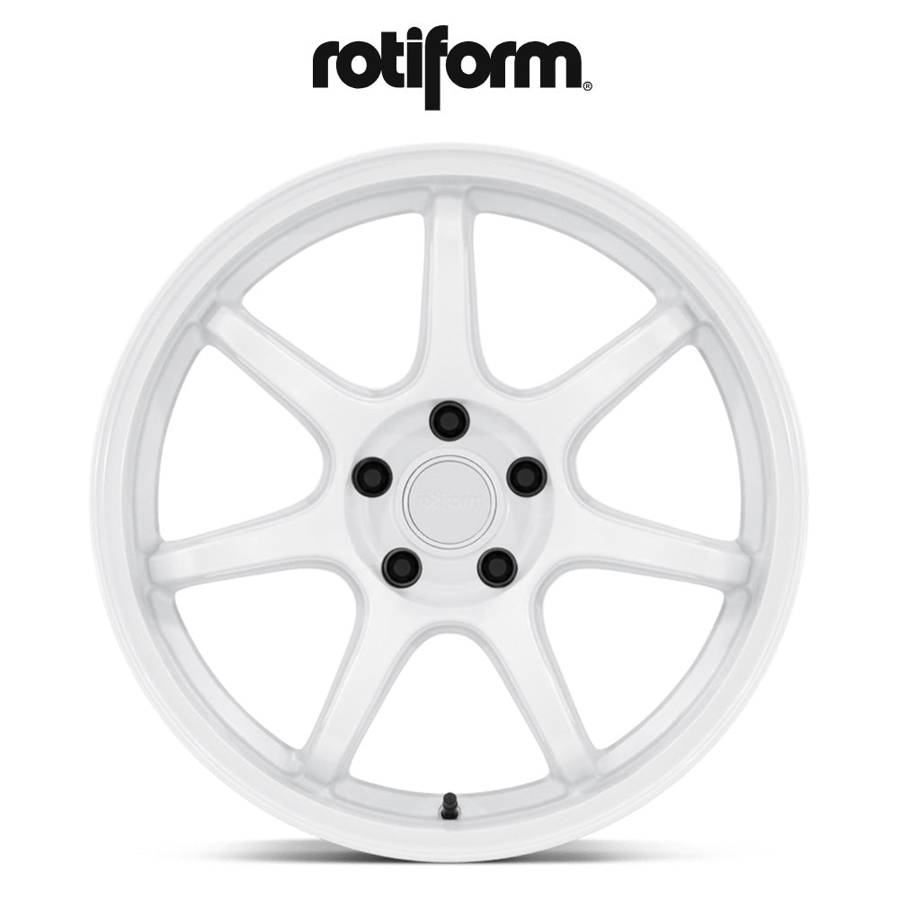 トヨタ GR スープラ (Toyota GR Supra)用 ロティフォーム BPU 19x8.5J ET 25 フロント 19x9.5J ET 30 リア グロスホワイトホイール４本セット Rotiform BPU 19X8.5 5X112 66 +25 WHITE / BPU 19X9.5 5X112 66 +30 WHITE (消費税、送料込み)