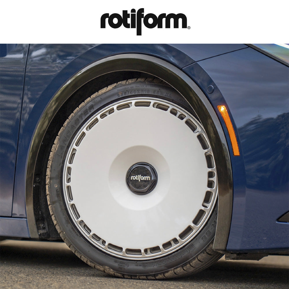 トヨタ カローラスポーツ (Toyota Corolla Sports)用 ロティフォーム LAS-R 18x8.5J ET 35 フロント&リア グロスシルバー ホイール４本セット Rotiform 18X8.5 LAS-R 5X1005X112 SL 6.1 35 70.0 (消費税、送料込み)