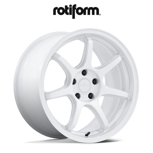 トヨタ ＧＲ８６(Toyota GR86)用 ロティフォーム BPU 18x8.5J ET 35 フロント&リア グロスホワイト ホイール４本セット　Rotiform BPU 18X8.5 5X100 56 +35 WHITE (消費税、送料込み)