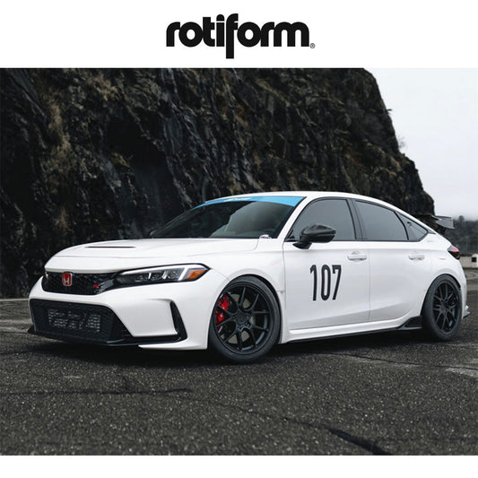 ホンダ シビック タイプＲ(Honda Civic Type-R)用 ロティフォーム LTN-J 18x9.5J ET 38 フロント&リア マットブラック ホイール４本セット Rotiform LTN-J 18X9.5 5X120 74 +38 M-BLK (消費税、送料込み)