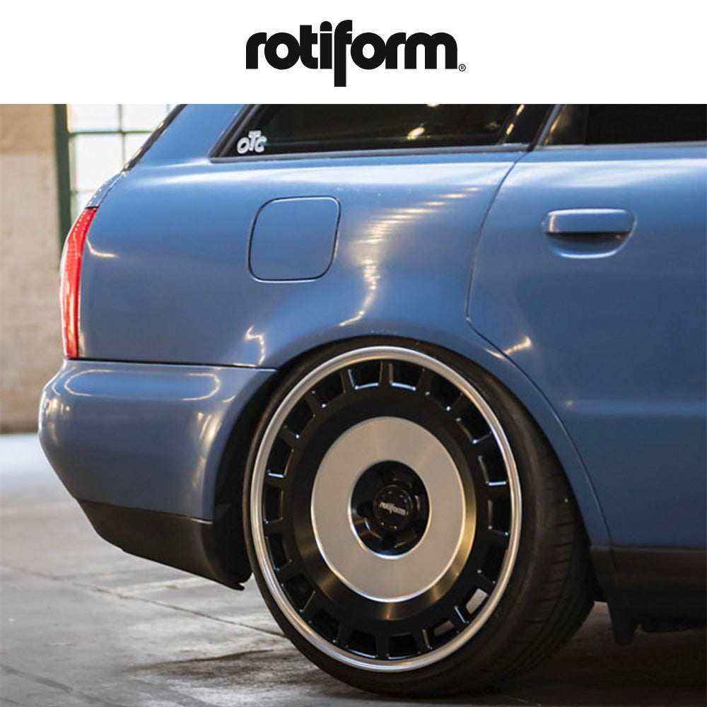 トヨタ ＧＲカローラ用 ロティフォーム ZBF 19x8.5J ET 35 フロント&リア マットブラック マシンドフェイス フローフォーミング・アルミニウムホイール４本セット (消費税、送料込み)