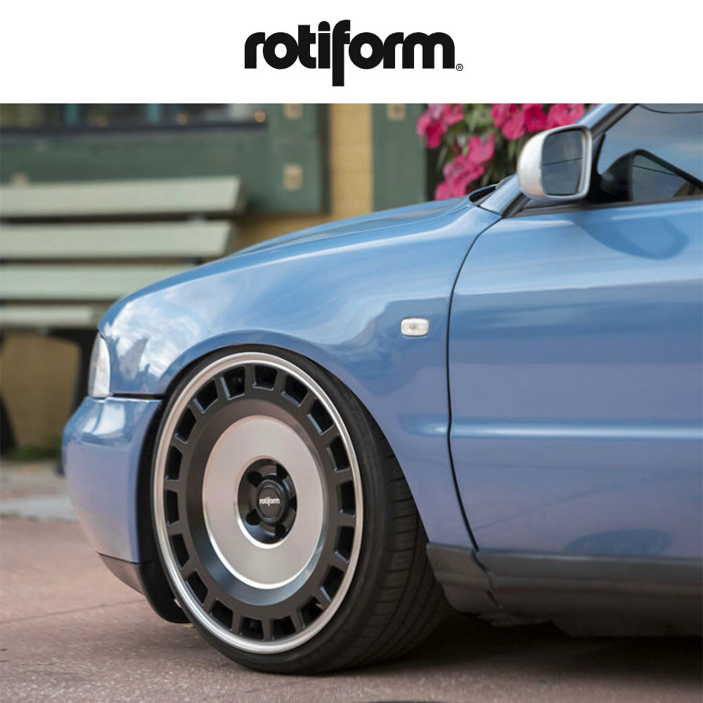 トヨタ ＧＲカローラ用 ロティフォーム ZBF 19x8.5J ET 35 フロント&リア マットブラック マシンドフェイス フローフォーミング・アルミニウムホイール４本セット (消費税、送料込み)