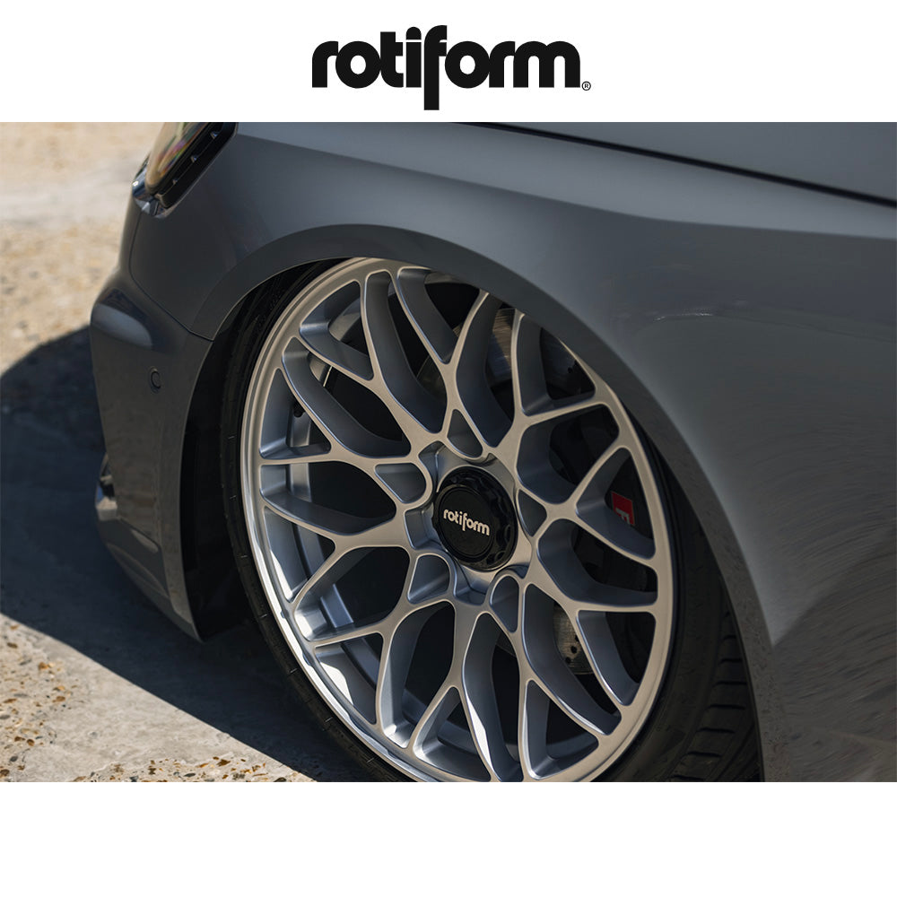 アウディ Ａ４用 ロティフォーム SGN 19x8.5J ET 35 フロント、リア グロスシルバー ホイール４本セット　Rotiform SGN 19X8.5 5X112 66.5 SL 35MM (消費税、送料込み)