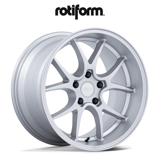 ホンダ シビック タイプＲ(Honda Civic Type-R)用 ロティフォーム LTN-J 18x8.5J ET 35 フロント&リア マットシルバー ホイール４本セット Rotiform LTN-J 18X8.5 5X120 74 +35 M-SLV (消費税、送料込み)