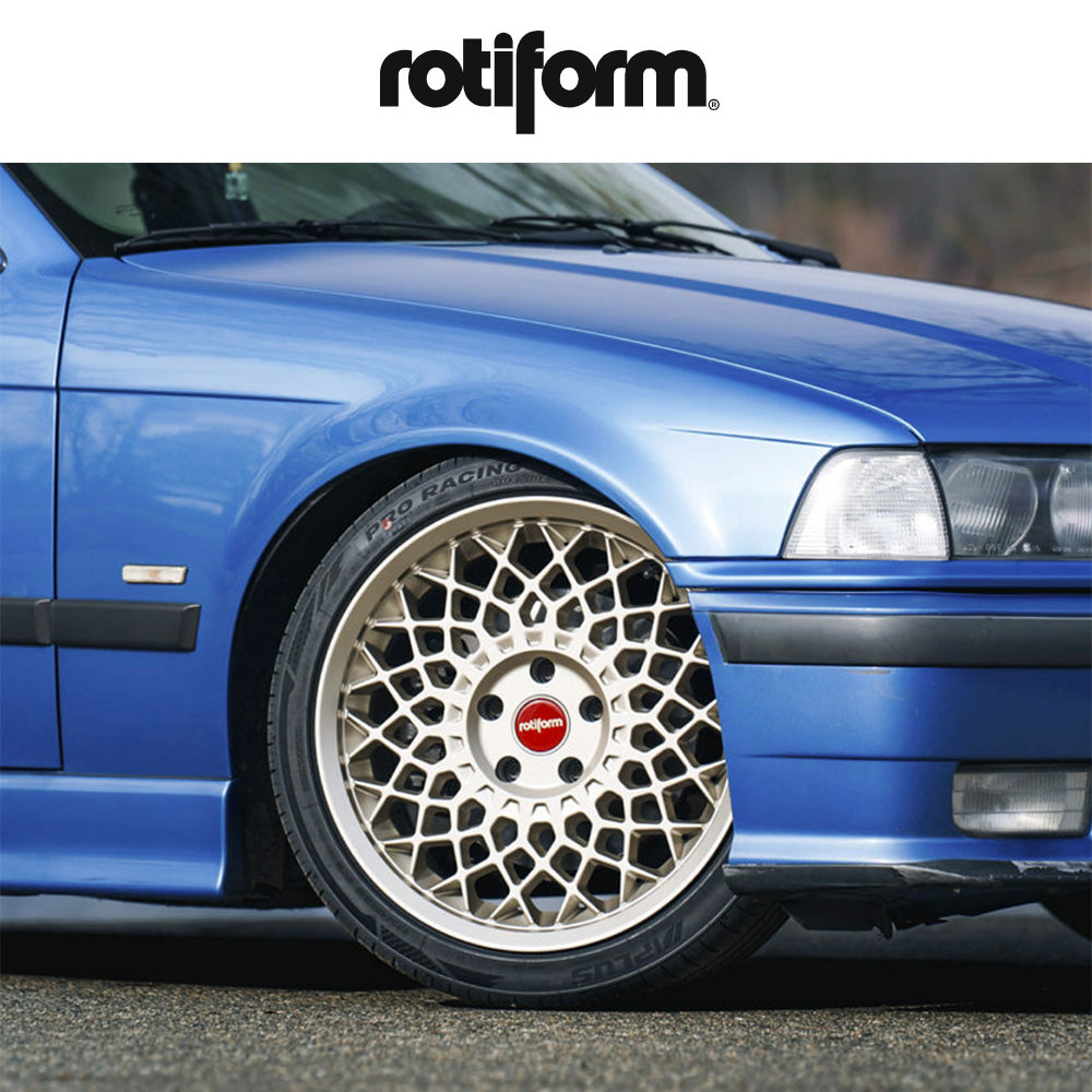 トヨタ ＧＲカローラ用 ロティフォーム CJJ 18x8.5J ET 35 フロント&リア グロスシルバー マシンドリップ フローフォーミング・アルミニウムホイール４本セット (消費税、送料込み)