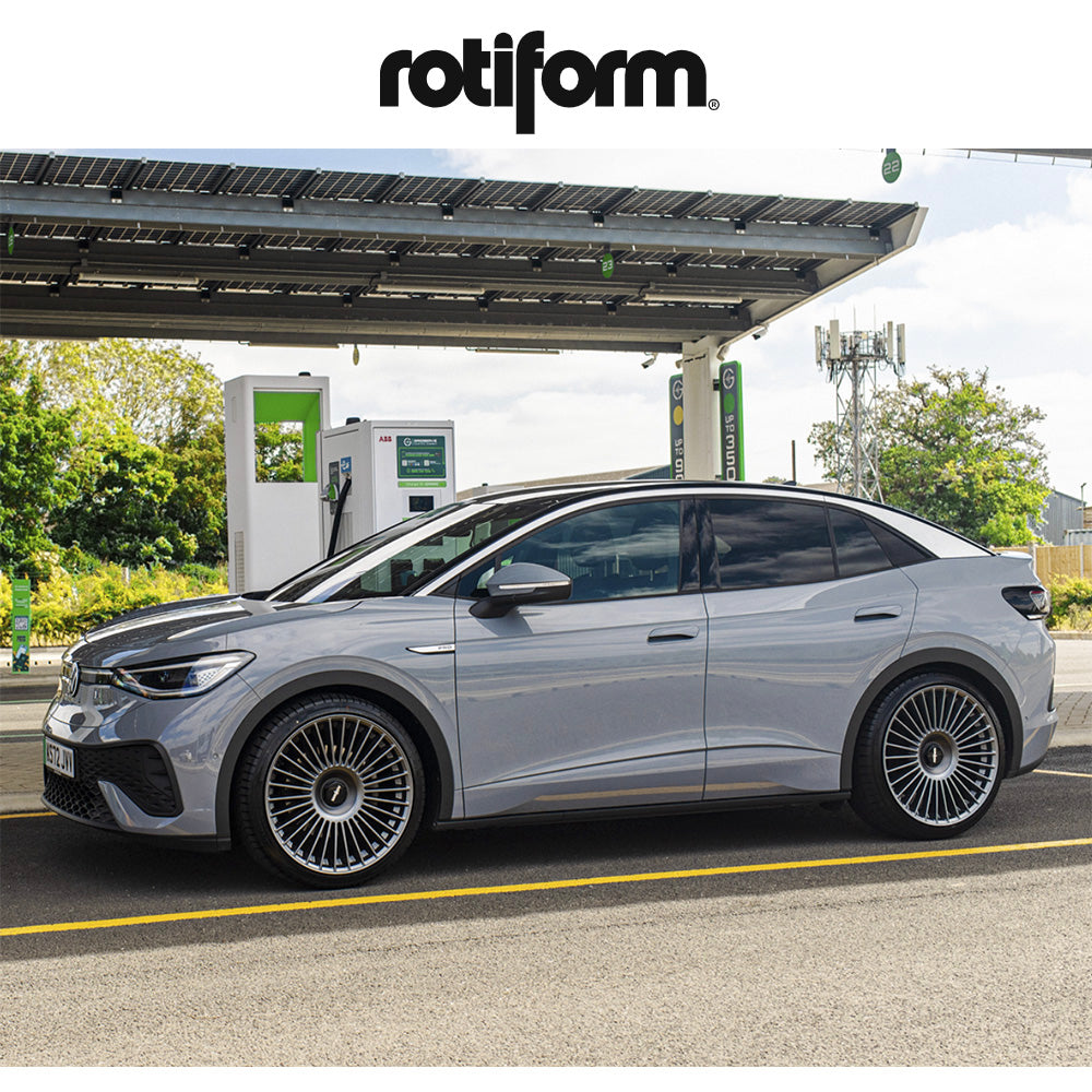 アウディ Ａ４用 ロティフォーム GRZ 20x8.5J ET 35 フロント&リア マットアンスラサイト ホイール４本セット　Rotiform GRZ 20X8.5 5X112/120 72 +35 M-ANTH (送料無料)