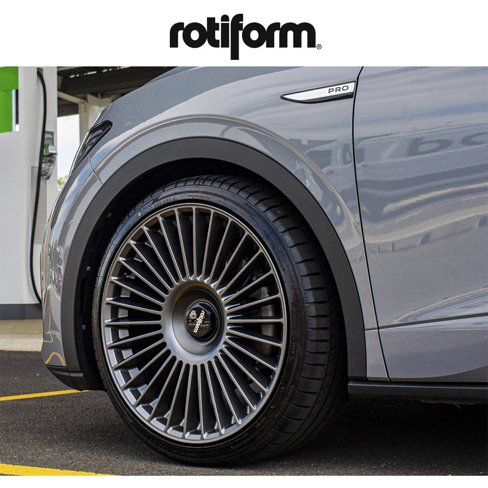 アウディ Ａ４用 ロティフォーム GRZ 20x8.5J ET 35 フロント&リア マットアンスラサイト ホイール４本セット　Rotiform GRZ 20X8.5 5X112/120 72 +35 M-ANTH (送料無料)