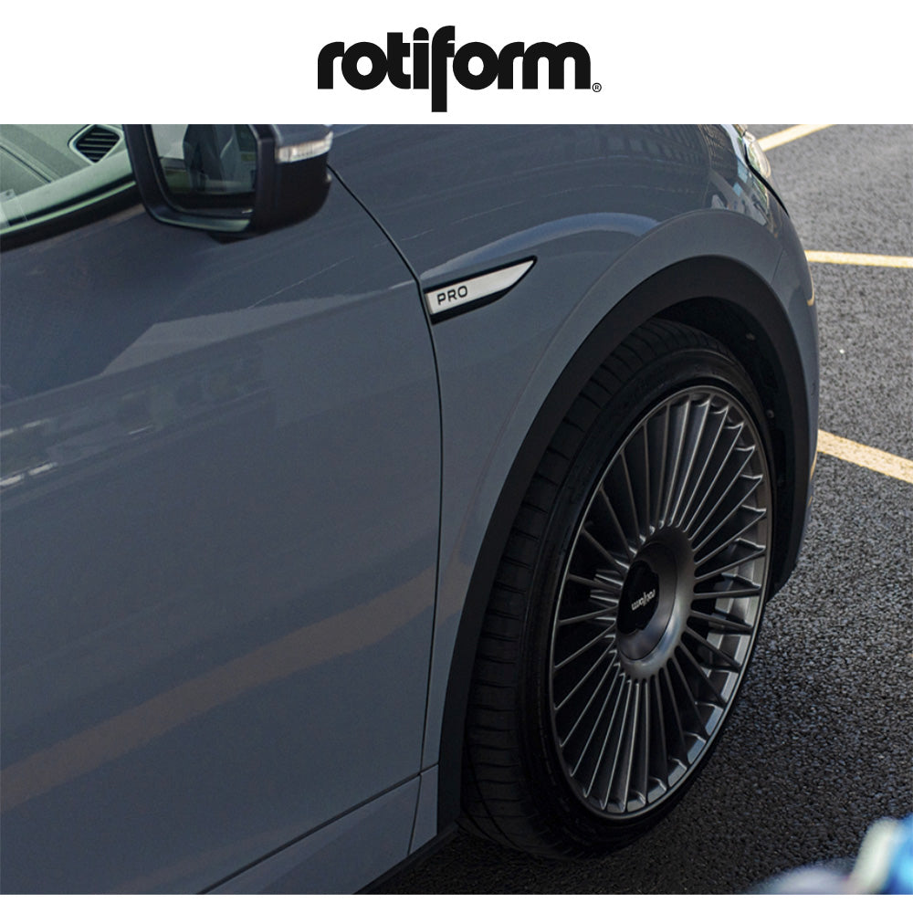 アウディ Ａ４用 ロティフォーム GRZ 20x8.5J ET 35 フロント&リア マットアンスラサイト ホイール４本セット　Rotiform GRZ 20X8.5 5X112/120 72 +35 M-ANTH (送料無料)