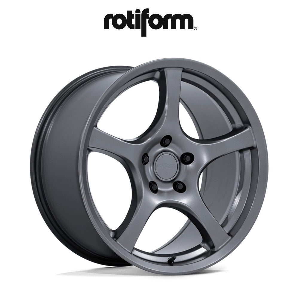 日産 ＧＴ－Ｒ用 ロティフォーム CGN 19x8.5J ET 20 フロント、19x10.5 ET 35 リア マット・アンスラサイト フローフォーミング・アルミニウムホイール４本セット (消費税、送料込み)
