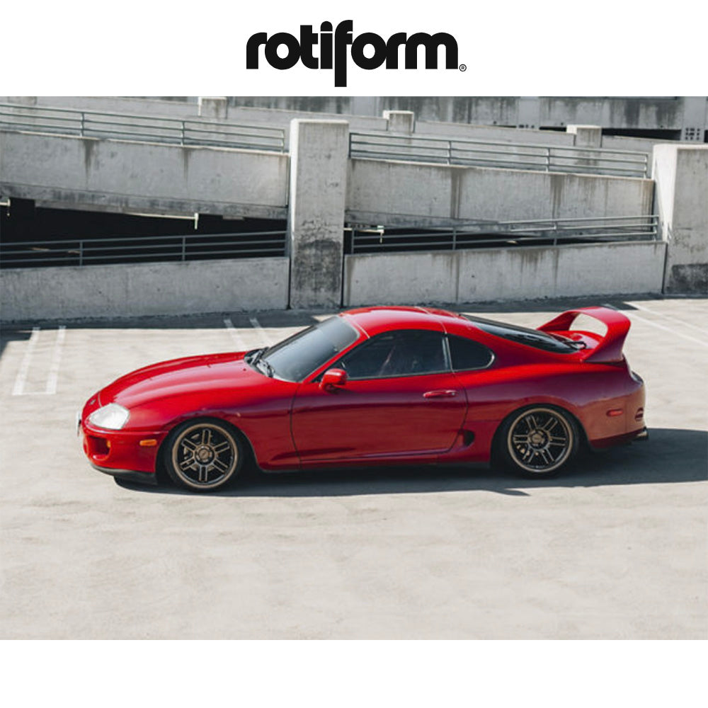 トヨタ スープラ(Toyota Supra)用 ロティフォーム RPS 18x8.5J ET 35 フロント、18x10.5J ET 22 リア バーントブロンズ ホイール４本セット　Rotiform RPS 18X8.5 5X4.5 72 +35 B-BRNZ / RPS 18X10.5 5X4.5 72 +22 B-BRNZ (消費税、送料込み)