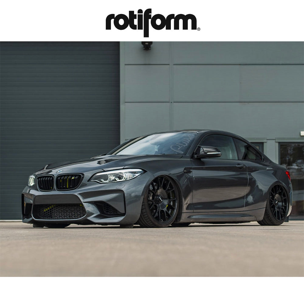 ＢＭＷ Ｍ２用 ロティフォーム TUF-R 20x8.5J ET 35 フロント、20x10.5J ET 40 リア サテンシルバー ホイール４本セット　Rotiform TUF-R 20X8.5 5X4.25/120 72 SS 35MM / TUF-R 20X10.5 5X4.25/120 72 SS 40MM (消費税、送料込み)
