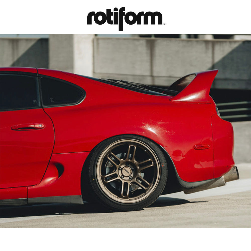 トヨタ スープラ(Toyota Supra)用 ロティフォーム RPS 18x8.5J ET 35 フロント、18x10.5J ET 22 リア バーントブロンズ ホイール４本セット　Rotiform RPS 18X8.5 5X4.5 72 +35 B-BRNZ / RPS 18X10.5 5X4.5 72 +22 B-BRNZ (消費税、送料込み)