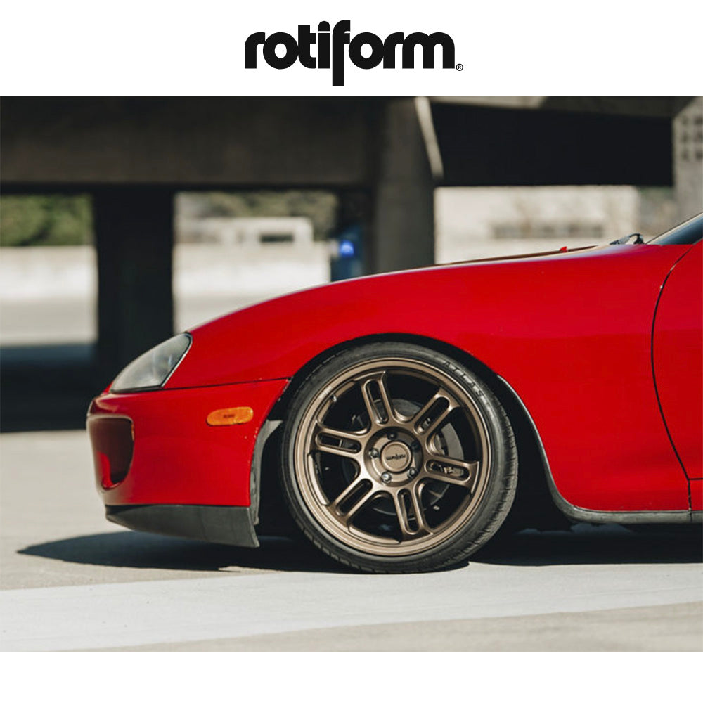 トヨタ スープラ(Toyota Supra)用 ロティフォーム RPS 18x8.5J ET 35 フロント、18x10.5J ET 22 リア バーントブロンズ ホイール４本セット　Rotiform RPS 18X8.5 5X4.5 72 +35 B-BRNZ / RPS 18X10.5 5X4.5 72 +22 B-BRNZ (消費税、送料込み)