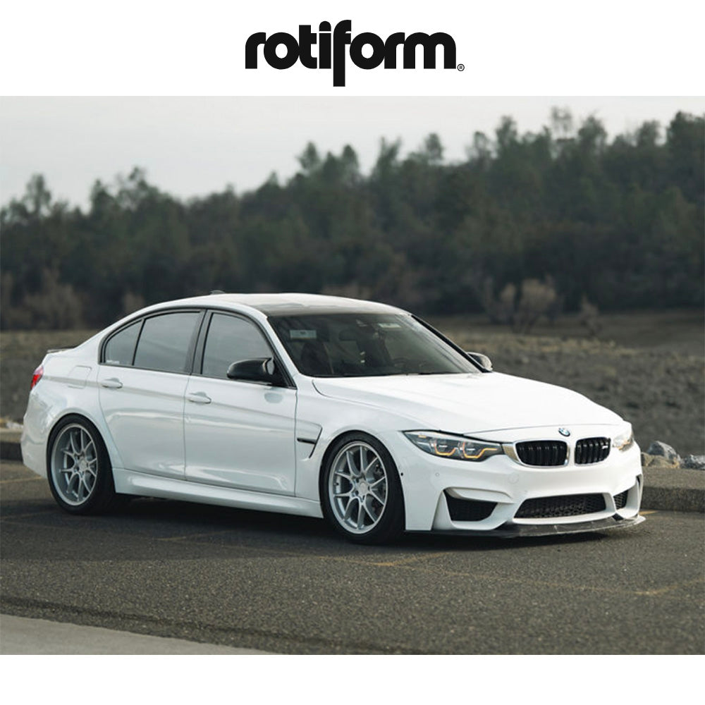 BMW M3用 ロティフォーム LTN-J 19x9.5J ET 22 フロント、19x10.5J ET 35 リア マットシルバー ホイール４本セット　Rotiform LTN-J 19X9.5 5X120 74 +22 M-SLV / LTN-J 19X10.5 5X120 74 +35 M-SLV (消費税、送料込み)
