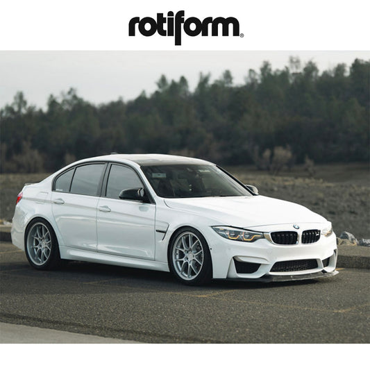 BMW M3用 ロティフォーム LTN-J 19x9.5J ET 22 フロント、19x10.5J ET 35 リア マットシルバー ホイール４本セット　Rotiform LTN-J 19X9.5 5X120 74 +22 M-SLV / LTN-J 19X10.5 5X120 74 +35 M-SLV (消費税、送料込み)