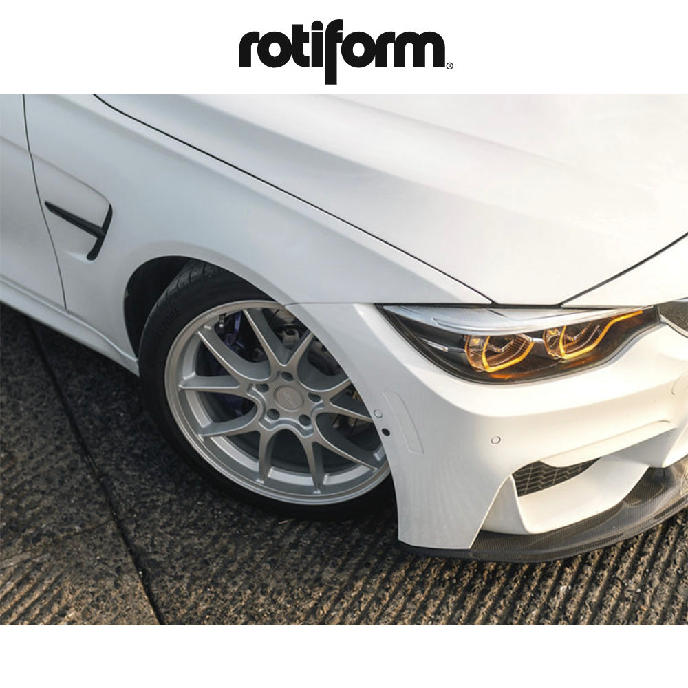 BMW M3用 ロティフォーム LTN-J 19x9.5J ET 22 フロント、19x10.5J ET 35 リア マットシルバー ホイール４本セット　Rotiform LTN-J 19X9.5 5X120 74 +22 M-SLV / LTN-J 19X10.5 5X120 74 +35 M-SLV (消費税、送料込み)