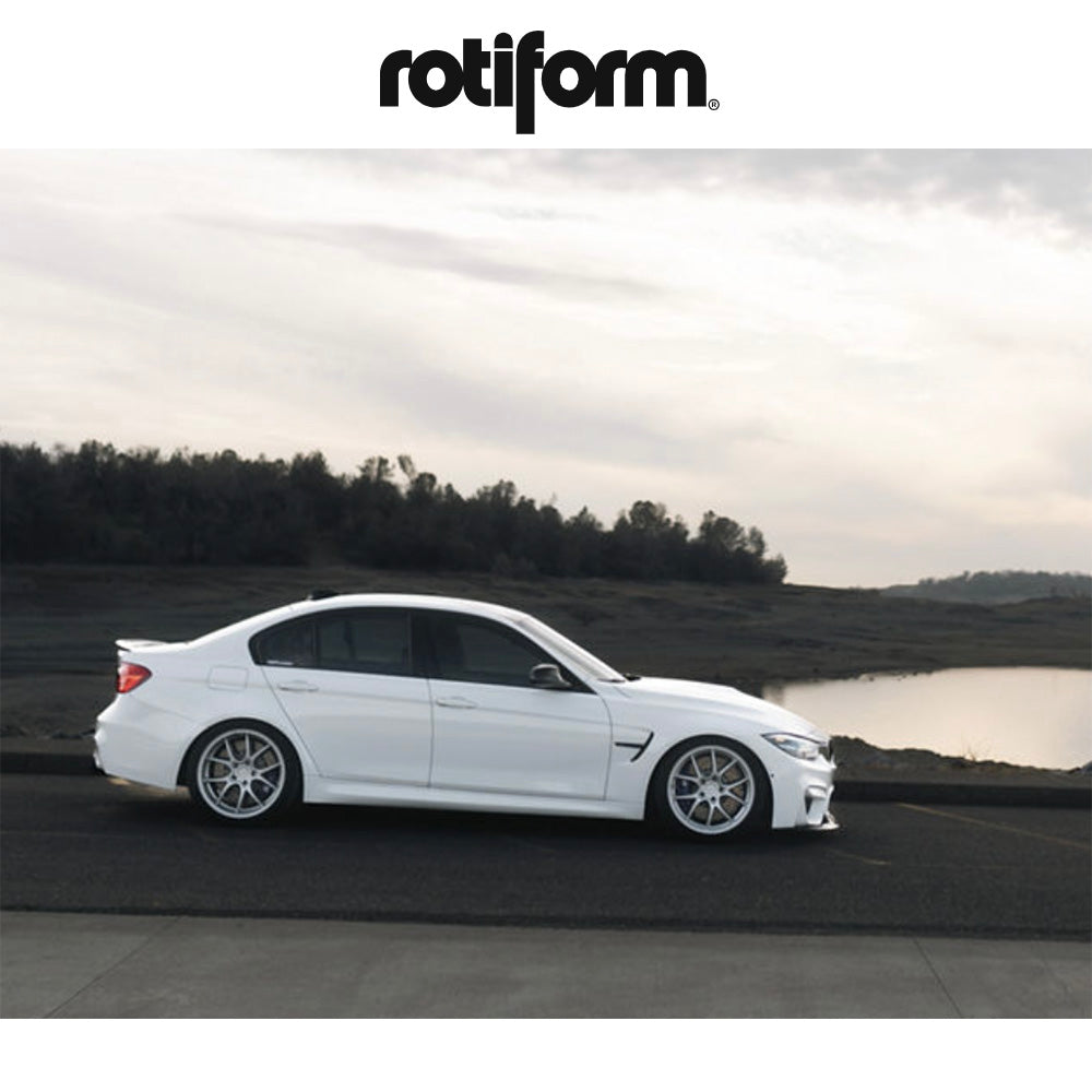 BMW M3用 ロティフォーム LTN-J 19x9.5J ET 22 フロント、19x10.5J ET 35 リア マットシルバー ホイール４本セット　Rotiform LTN-J 19X9.5 5X120 74 +22 M-SLV / LTN-J 19X10.5 5X120 74 +35 M-SLV (消費税、送料込み)