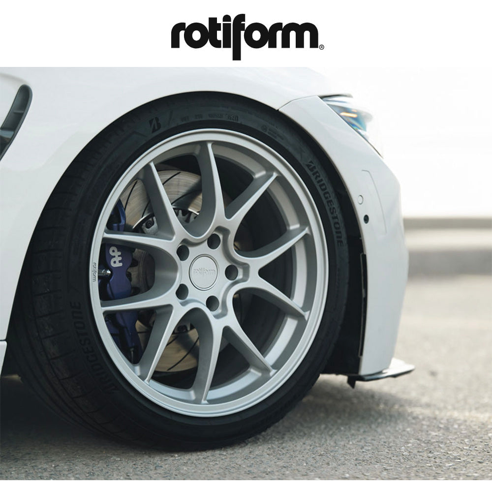 BMW M3用 ロティフォーム LTN-J 19x9.5J ET 22 フロント、19x10.5J ET 35 リア マットシルバー ホイール４本セット　Rotiform LTN-J 19X9.5 5X120 74 +22 M-SLV / LTN-J 19X10.5 5X120 74 +35 M-SLV (消費税、送料込み)