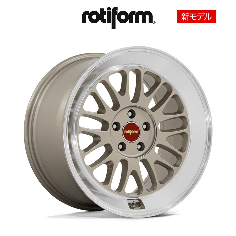 ＢＭＷ ３シリーズ用 ロティフォーム SCP 19x8.5J ET 25 フロント、リア マットゴールド ダイヤモンドカットリップ フローフォーミング・アルミニウムホイール４本セット (消費税、送料込み)
