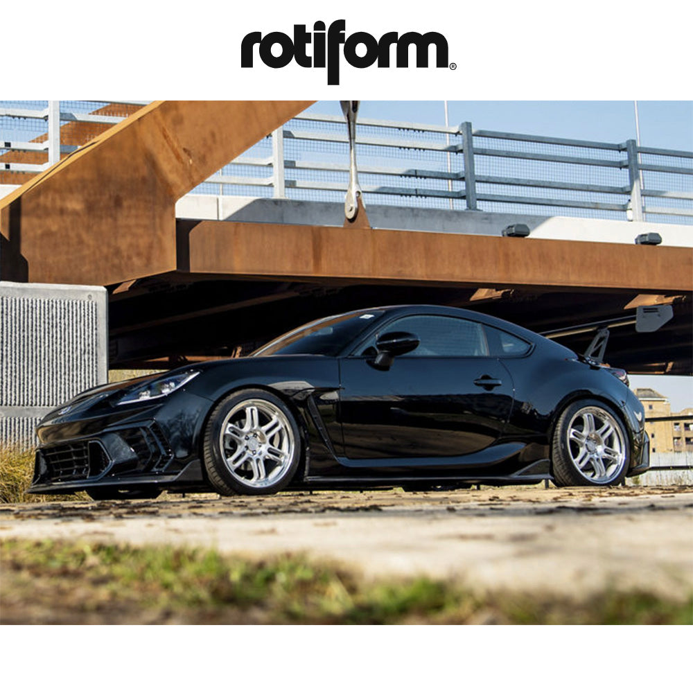 トヨタ ＧＲ８６用 ロティフォーム RPS 19x8.5J ET 35 フロント、リア マットシルバー/ダイヤモンドカット フローフォーミング・アルミニウムホイール４本セット (消費税、送料込み)