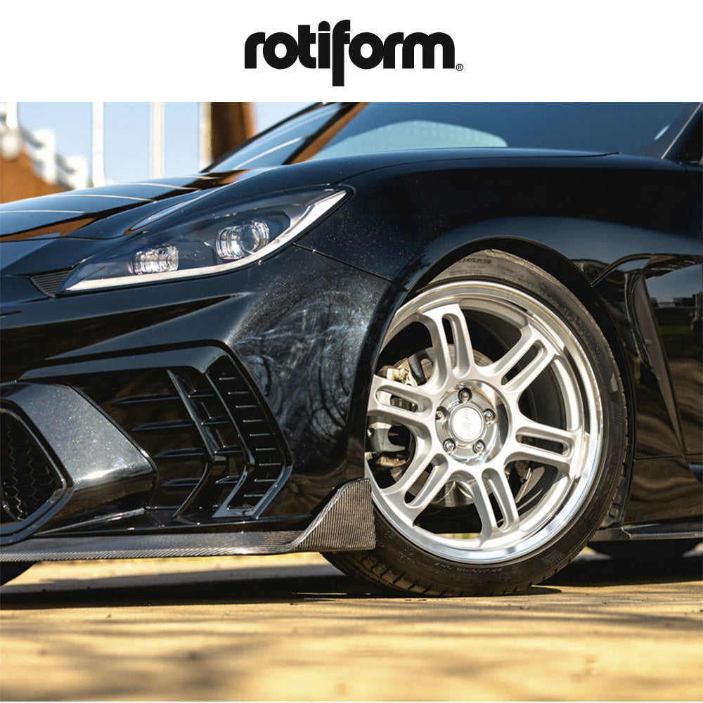 トヨタ ＧＲ８６用 ロティフォーム RPS 19x8.5J ET 35 フロント、リア マットシルバー/ダイヤモンドカット フローフォーミング・アルミニウムホイール４本セット (消費税、送料込み)