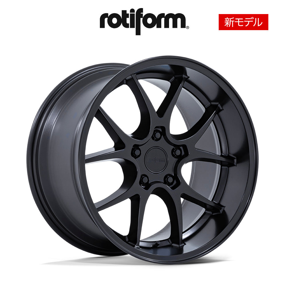 ホンダ シビック タイプＲ(Honda Civic Type-R)用 ロティフォーム LTN-J 18x9.5J ET 38 フロント&リア マットブラック ホイール４本セット Rotiform LTN-J 18X9.5 5X120 74 +38 M-BLK (消費税、送料込み)
