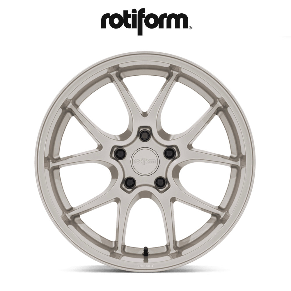 ホンダ シビック(Honda Civic)用 ロティフォーム LTN-J 18x8.5J ET 35 フロントリア グロスゴールド ホイール４本セット　Rotiform LTN-J 18X8.5 5X4.5 72 +35 G-GOLD (消費税、送料込み)