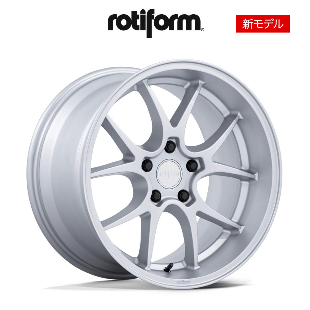トヨタ ＧＲ８６ (Toyota GR86)用 ロティフォーム LTN-J 18x9.5J ET 38 フロント、リア マットシルバーホイール４本セット　Rotiform LTN-J 18X9.5 5X100 56 +38 M-SLV (消費税、送料込み)