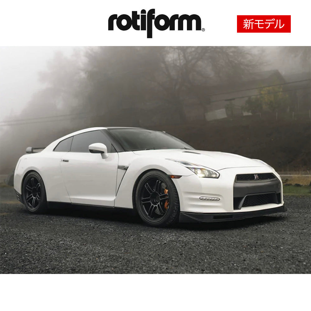 日産 ＧＴ－Ｒ(Nissan GT-R)用 ロティフォーム RPS 20x10J ET 30 フロント 20x12J ET 25 リア マットブラック ホイール４本セット Rotiform RPS 20X10 5X4.5 72 +30 M-BLK /  RPS 20X12 5X4.5 72 +25 M-BLK (消費税、送料込み)