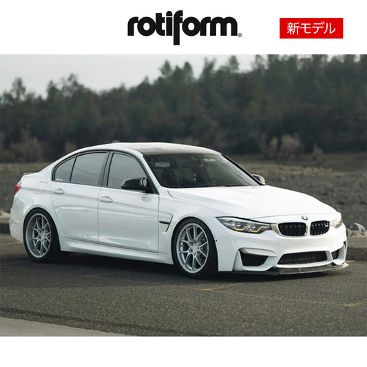 BMW M3用 ロティフォーム LTN-J 19x9.5J ET 22 フロント、19x10.5J ET 35 リア マットシルバー ホイール４本セット　Rotiform LTN-J 19X9.5 5X120 74 +22 M-SLV / LTN-J 19X10.5 5X120 74 +35 M-SLV (消費税、送料込み)