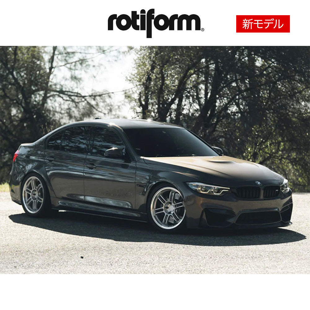 BMW M3用 ロティフォーム RPS 19x9.5J ET 22 フロント、19x10.5J ET 35 リア マットシルバー/ダイヤモンドカット ホイール４本セット　Rotiform RPS 19X9.5 5X120 74 +22 SLV DC-LP / RPS 19X10.5 5X120 74 +35 SLV DC-LP (消費税、送料込み)