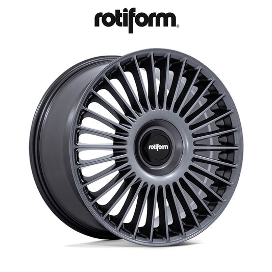 アウディ Ａ４用 ロティフォーム GRZ 20x8.5J ET 35 フロント&リア マットアンスラサイト ホイール４本セット　Rotiform GRZ 20X8.5 5X112/120 72 +35 M-ANTH (送料無料)