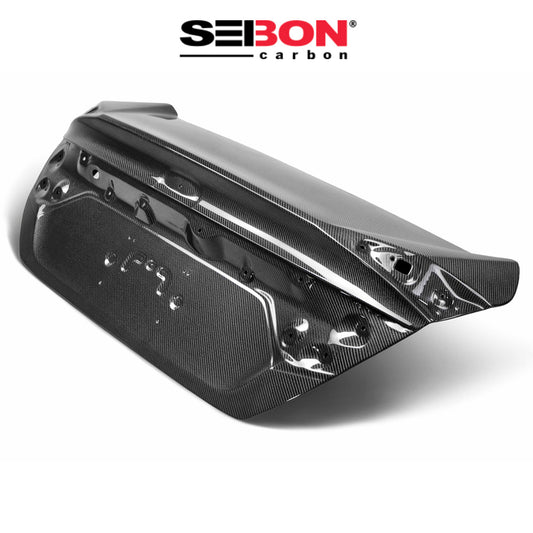2016-2021年式 ホンダ シビック用 セイボンカーボン カーボンファイバー製トランクカバー　Seibon Carbon Carbon Fiber Trunk Lid For 2016-2021 Honda Civic 4DR (消費税、送料込み)