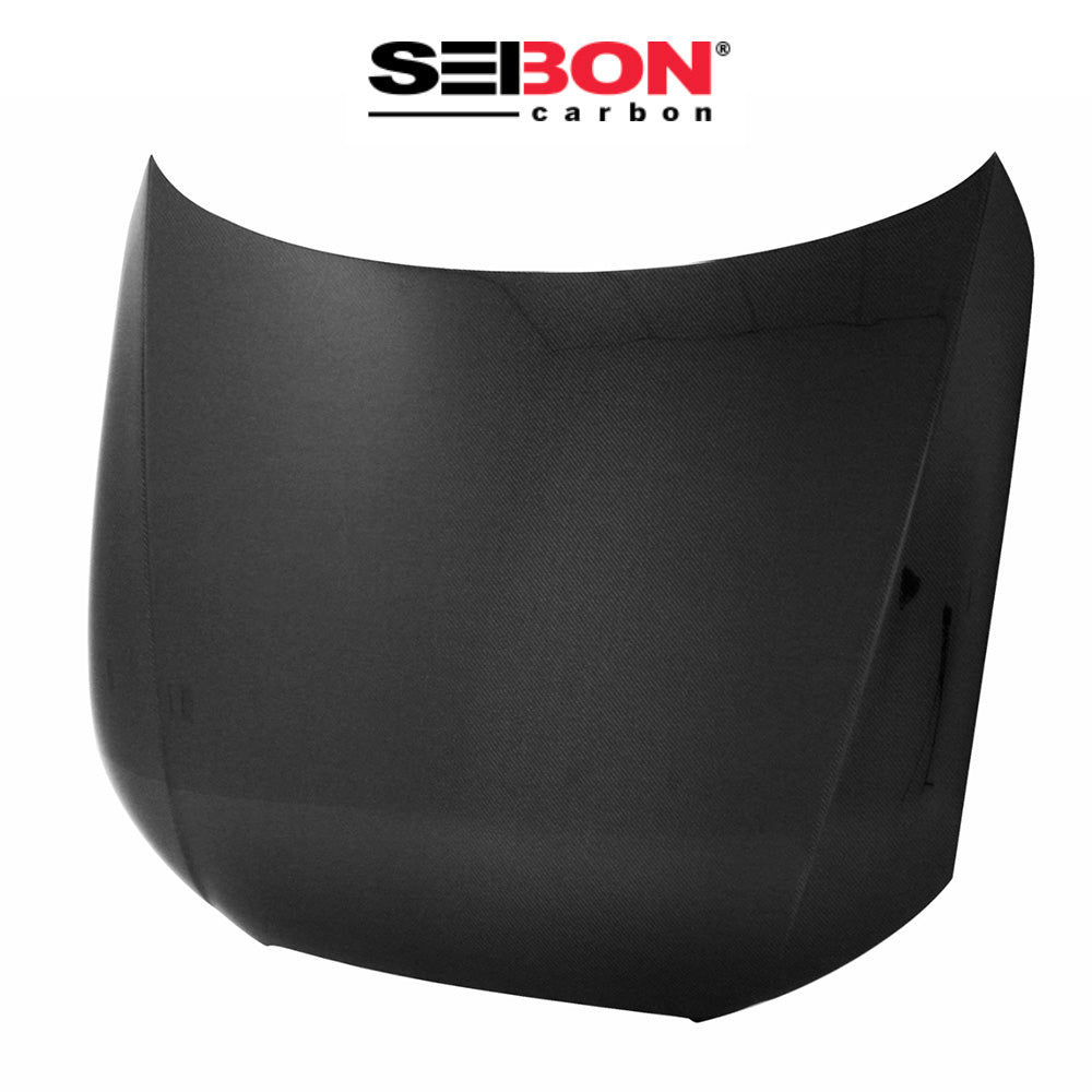 2009-2012年式 アウディＡ４用 セイボンカーボン 純正スタイル カーボンファイバー製ボンネット　Seibon Carbon OEM-Style Carbon Fiber Hood For 2009-2012 Audi A4 (消費税、送料込み)