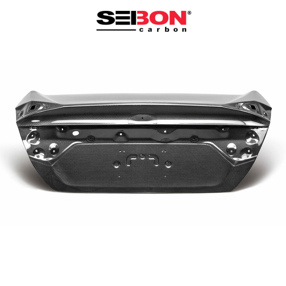 2016-2021年式 ホンダ シビック用 セイボンカーボン カーボンファイバー製トランクカバー　Seibon Carbon Carbon Fiber Trunk Lid For 2016-2021 Honda Civic 4DR (消費税、送料込み)
