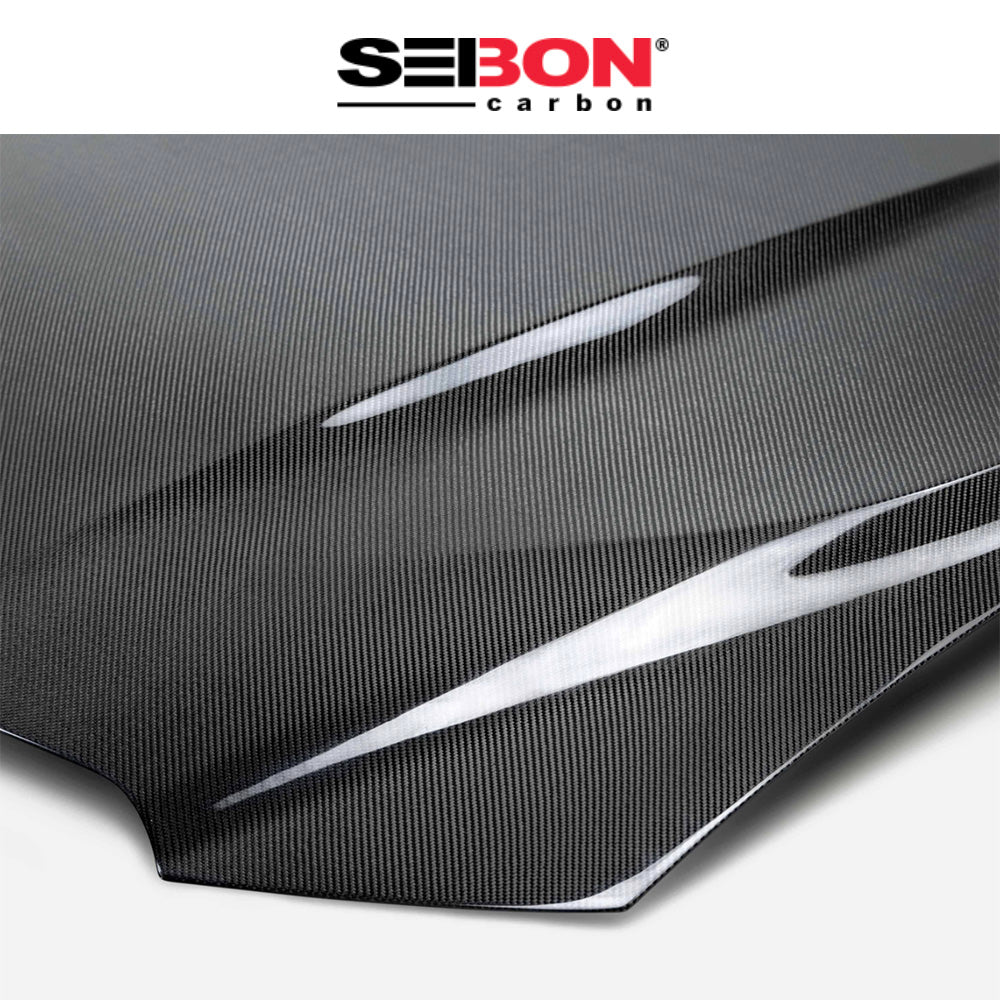 2022-2025年式 レクサス ＩＳ５００ Ｆスポーツパフォーマンス用 セイボンカーボン DVスタイル カーボンファイバー製ボンネット　Seibon Carbon OEM-Style Carbon Fiber Hood For 2022-2025 Lexus IS 500 F Sport Performance (消費税、送料込み)