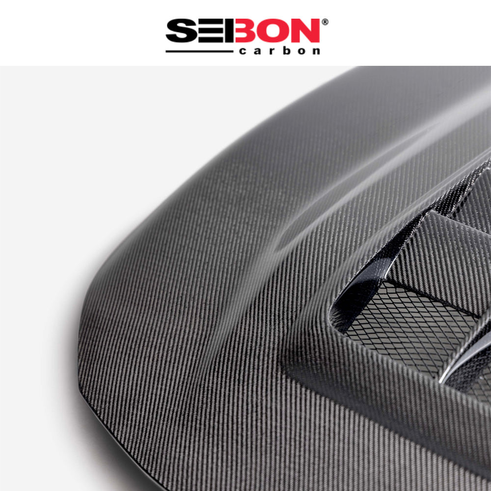 2023-2025年式トヨタ ＧＲカローラ用 セイボンカーボン TVスタイル カーボンファイバー製ボンネット　Seibon Carbon TV-Style Double-Sided Carbon Fiber Hood For 2023-2025 Toyota GR Corolla (消費税、送料込み)
