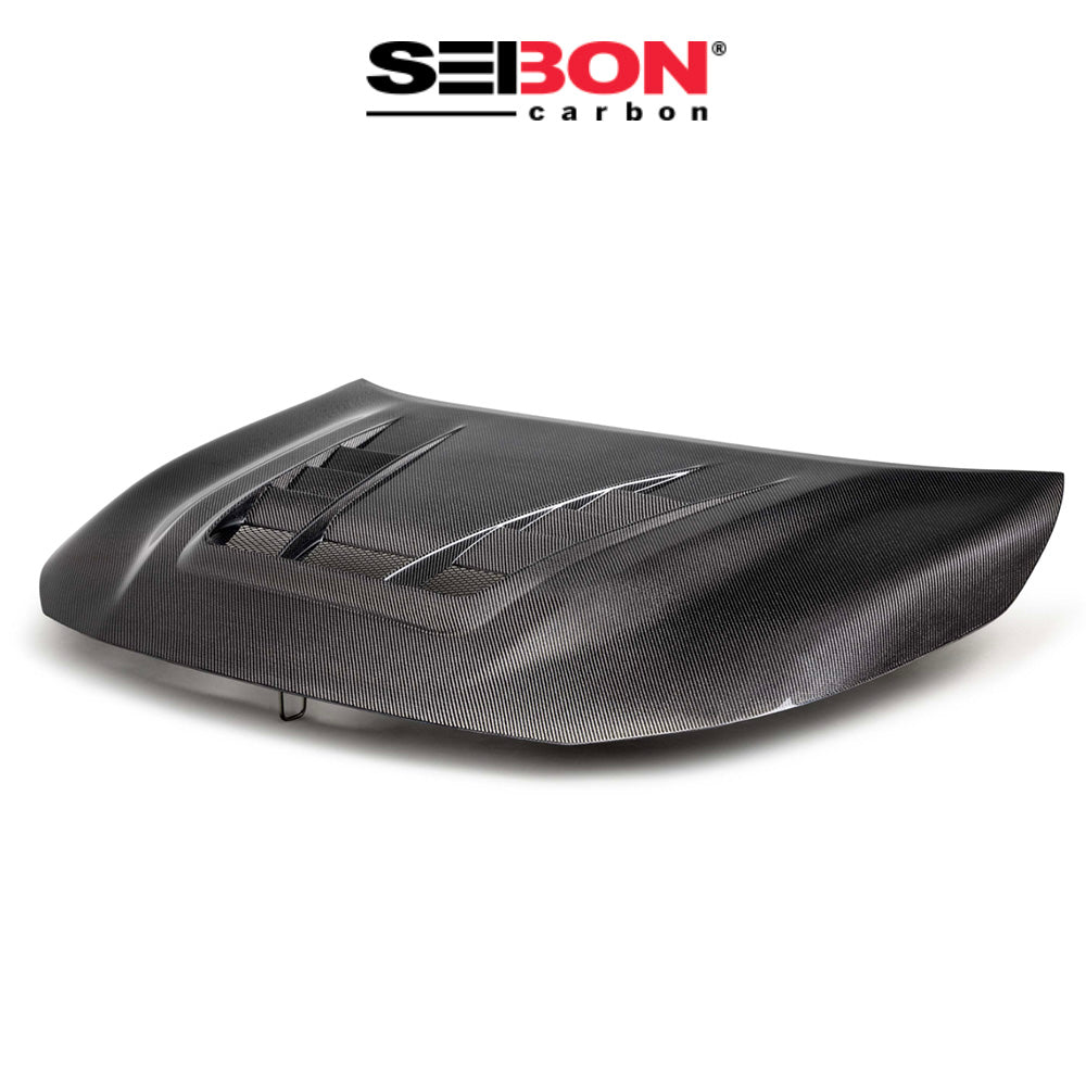 2023-2025年式トヨタ ＧＲカローラ用 セイボンカーボン TVスタイル カーボンファイバー製ボンネット　Seibon Carbon TV-Style Double-Sided Carbon Fiber Hood For 2023-2025 Toyota GR Corolla (消費税、送料込み)