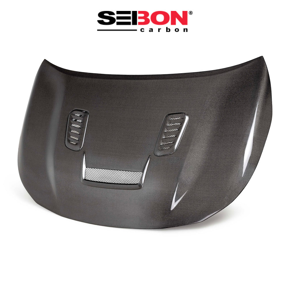 2023-2025年式トヨタ ＧＲカローラ用 セイボンカーボン VSスタイル カーボンファイバー製ボンネット　Seibon Carbon VS-Style Double-Sided Carbon Fiber Hood For 2023-2025 Toyota GR Corolla (消費税、送料込み)