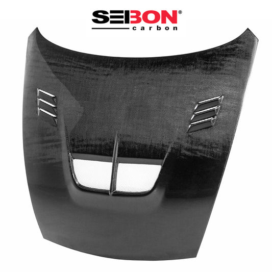 2009-2020年式 日産フェアレディＺ用 セイボンカーボン BDスタイル カーボンファイバー製ボンネット　Seibon Carbon BD-Style Carbon Fiber Hood For 2009-2020 Nissan 370Z (消費税、送料込み)