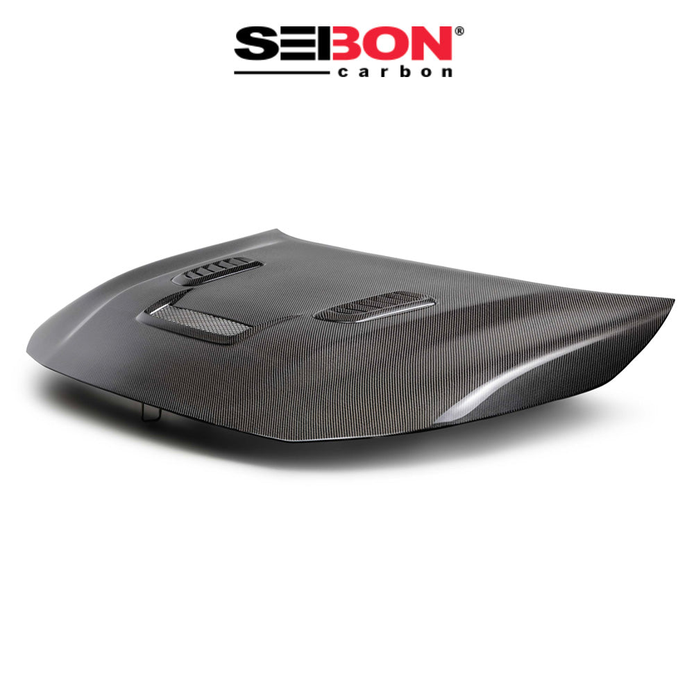 2023-2025年式トヨタ ＧＲカローラ用 セイボンカーボン VSスタイル カーボンファイバー製ボンネット　Seibon Carbon VS-Style Double-Sided Carbon Fiber Hood For 2023-2025 Toyota GR Corolla (消費税、送料込み)
