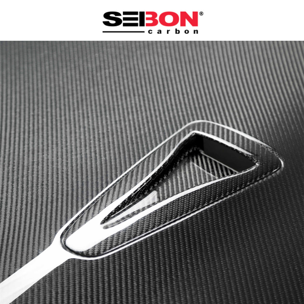 2009-2016年式日産 ＧＴ－Ｒ用 セイボンカーボン 純正スタイル カーボンファイバー製ボンネット　Seibon Carbon OEM-Style Carbon Fiber Hood For 2009-2016 Nissan GT-R (消費税、送料込み)