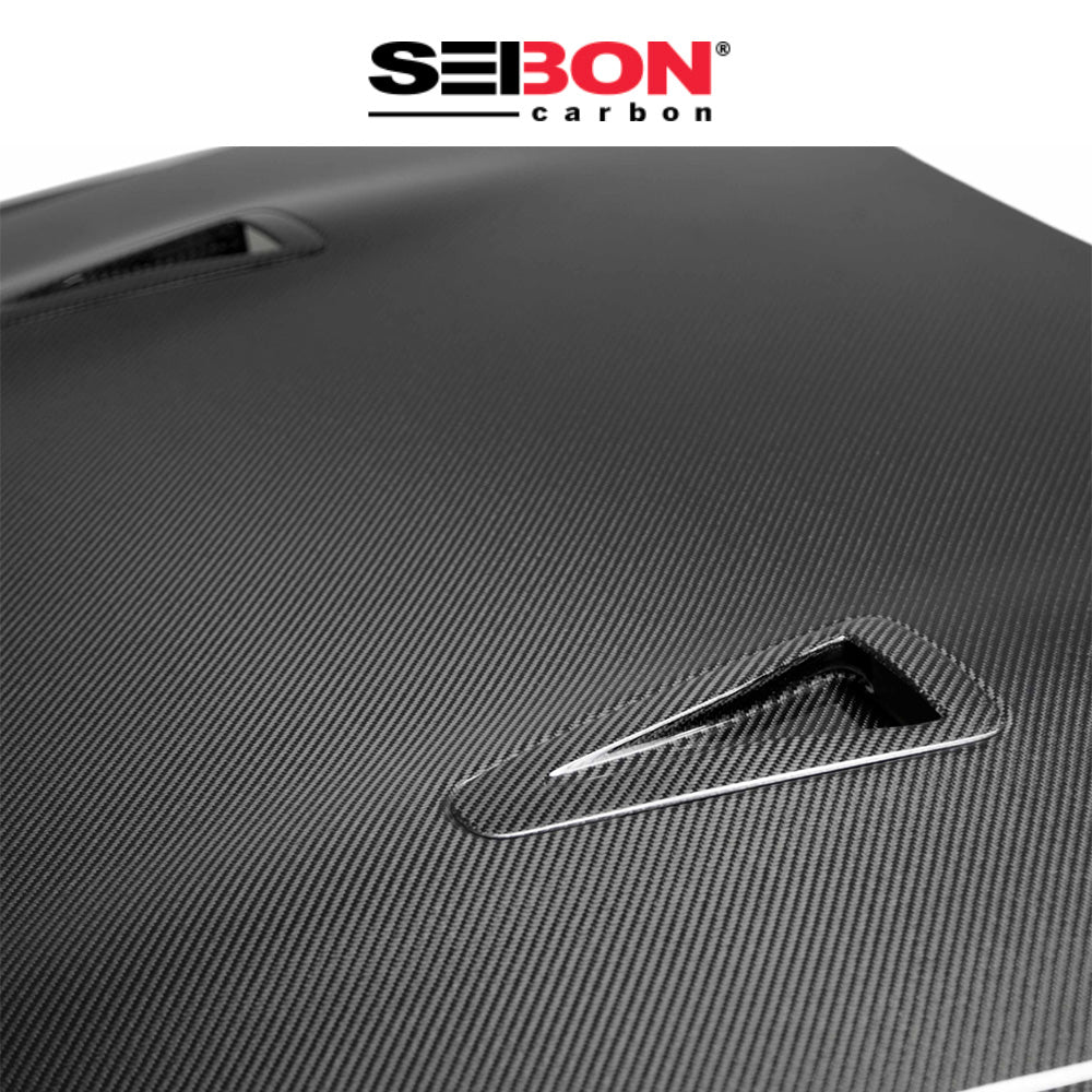 2009-2016年式日産 ＧＴ－Ｒ用 セイボンカーボン 純正スタイル カーボンファイバー製ボンネット　Seibon Carbon OEM-Style Carbon Fiber Hood For 2009-2016 Nissan GT-R (消費税、送料込み)