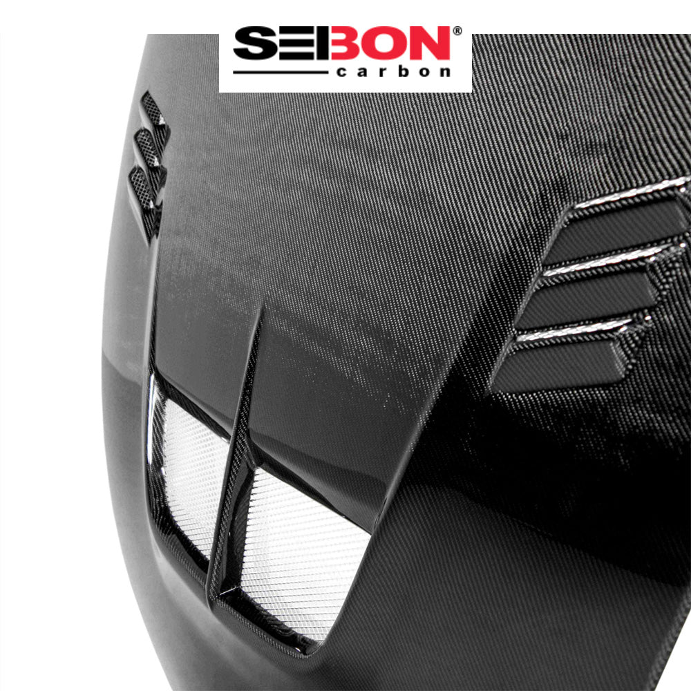 2009-2020年式 日産フェアレディＺ用 セイボンカーボン BDスタイル カーボンファイバー製ボンネット　Seibon Carbon BD-Style Carbon Fiber Hood For 2009-2020 Nissan 370Z (消費税、送料込み)