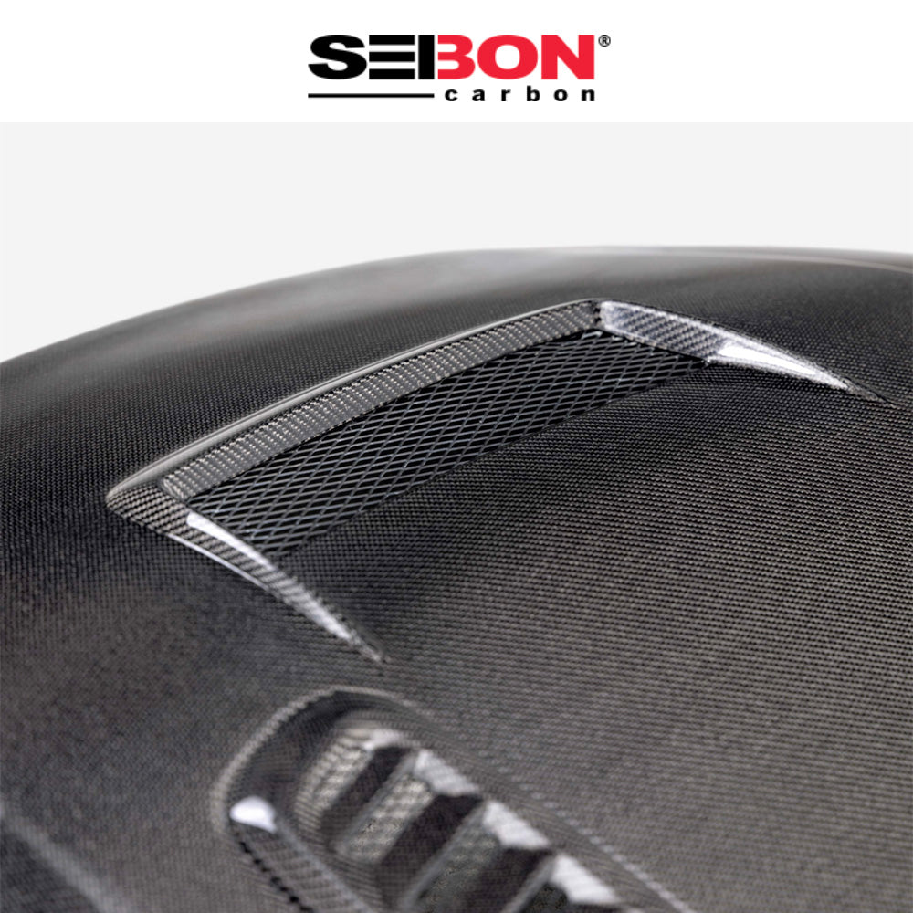 2023-2025年式トヨタ ＧＲカローラ用 セイボンカーボン VSスタイル カーボンファイバー製ボンネット　Seibon Carbon VS-Style Double-Sided Carbon Fiber Hood For 2023-2025 Toyota GR Corolla (消費税、送料込み)
